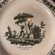 Set of six dessert plates
