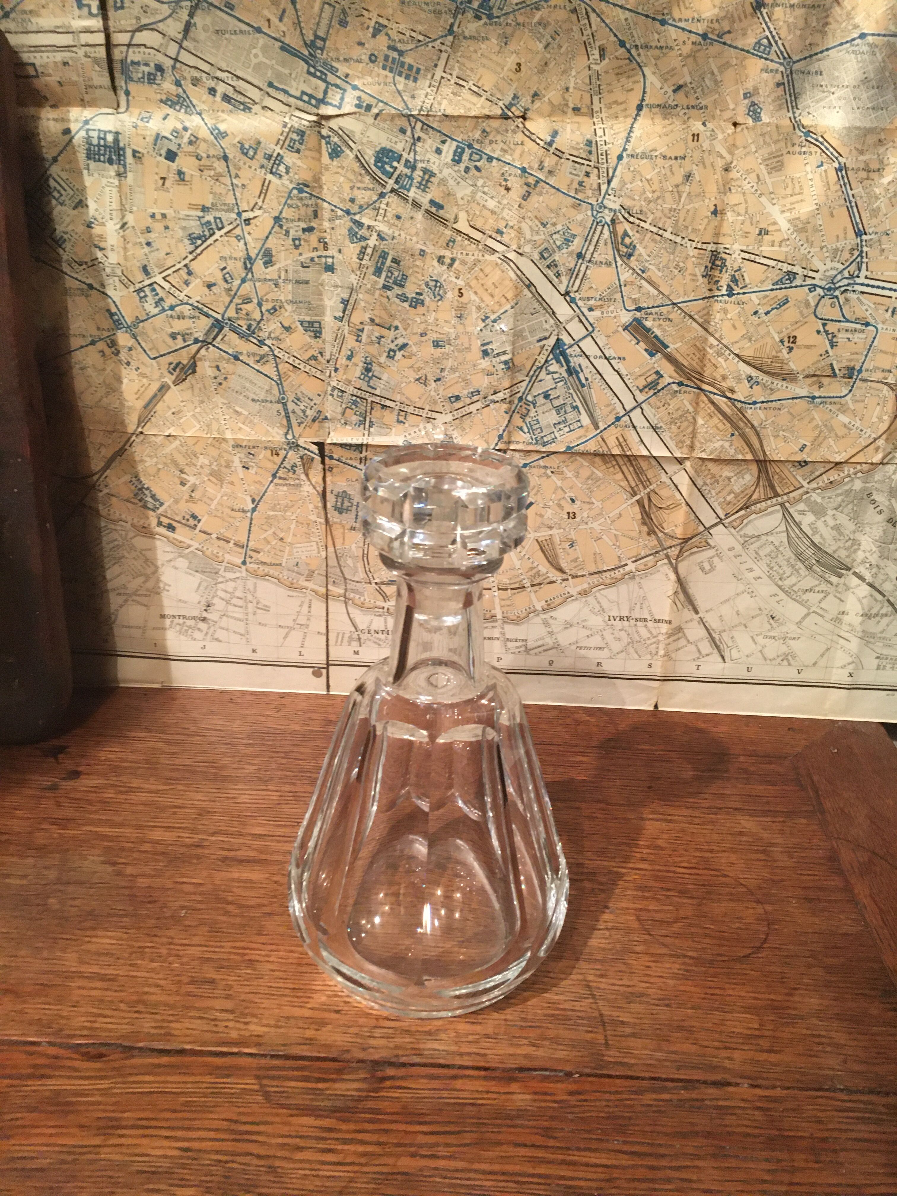 Crystal decanter "Baccarat"