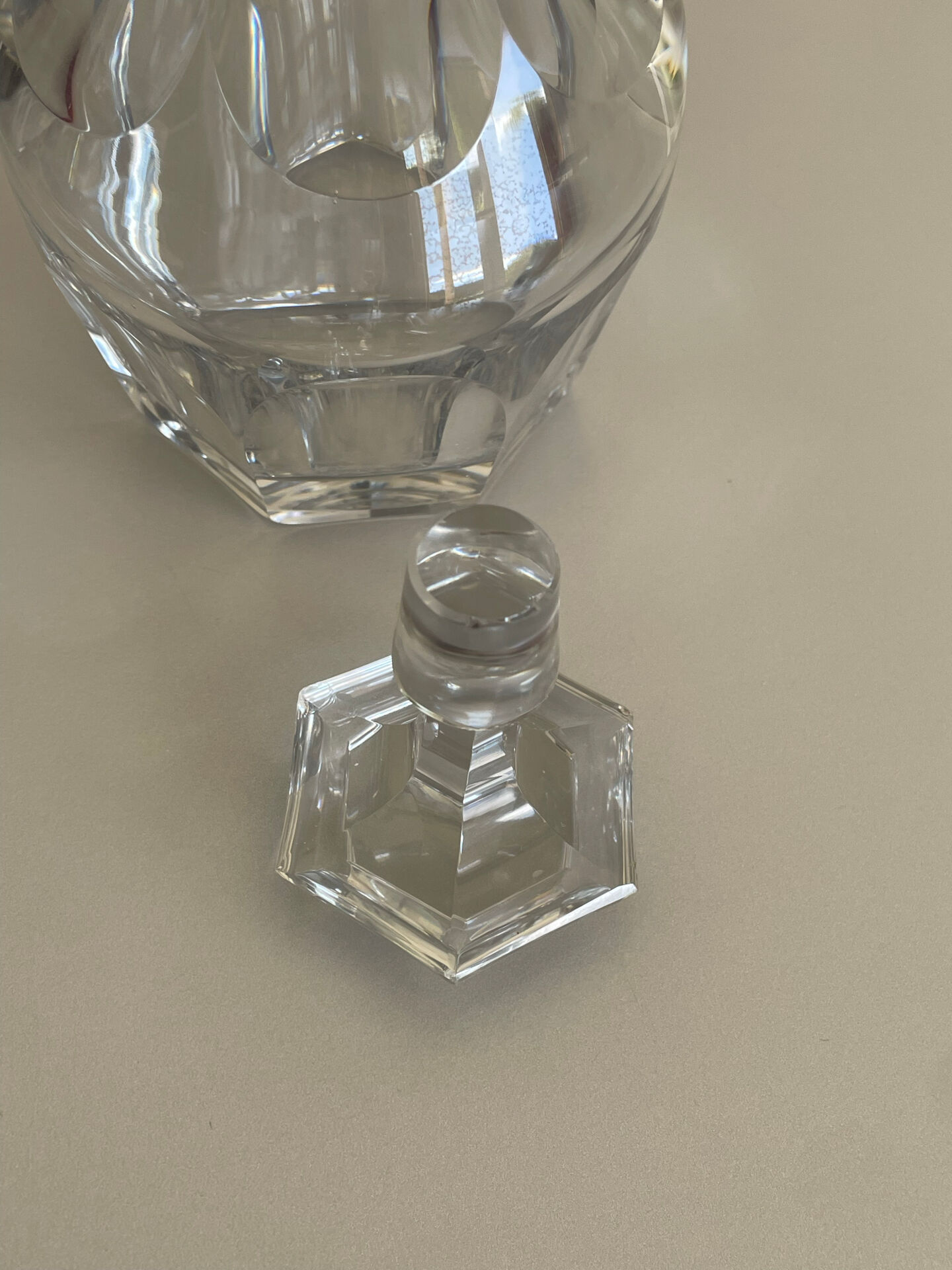 Carafe à vin Baccarat Harcourt 1841