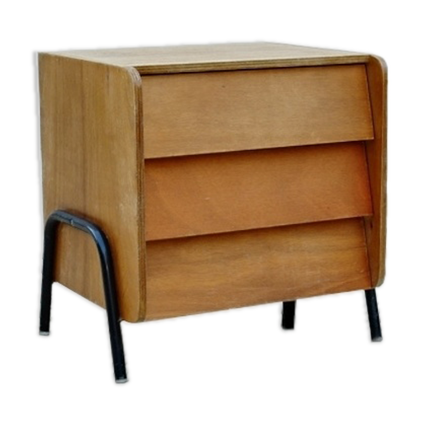 Side table nightstand vintage 1950