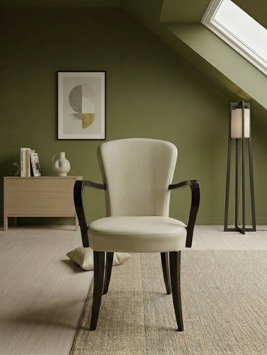 Paire de fauteuils Montbel Euforia 00121 en cuir – Made in Italy