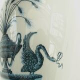 Hanging spoon pot in Paris porcelain