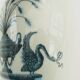 Hanging spoon pot in Paris porcelain