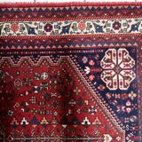 Antique Persian Qashqai rug 106cm x 152cm 1920s - 1C1242