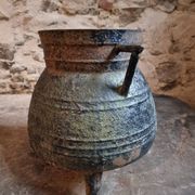 Set of antique cast iron pots (cauldrons), France, 1880–1900