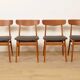 4 x dining chairs | Farstrup | Model 210 | Restored