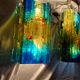 Pair of raak glass appliques, Willem Van Oyen, Chartres model