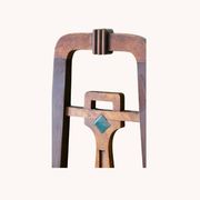 4 Chaises art&craft, Angleterre, fin19eme.
