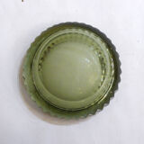 Smoked art deco ashtray