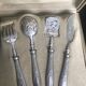 Silver hors d'oeuvre set