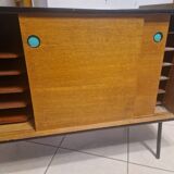 1970s Scandinavian vinyl record storage unit