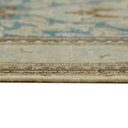 Handmade oriental contemporary 1980s 294 cm x 404 cm beige wool carpet