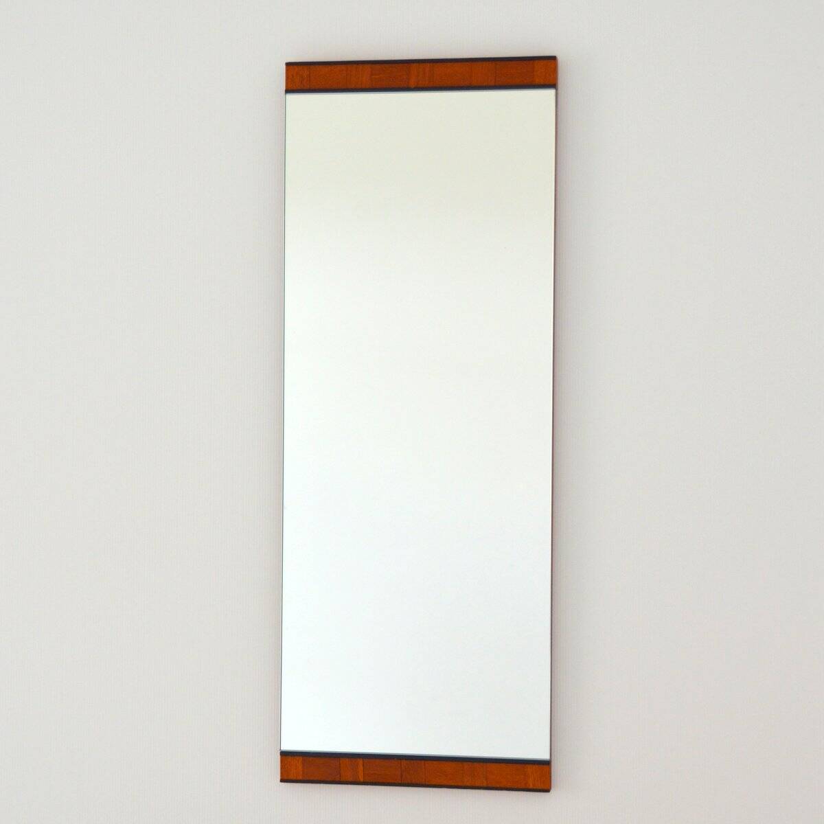 Scandinavian teak mirror 1960