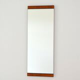 Scandinavian teak mirror 1960