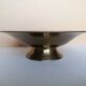 Enamelled brass compote with dragonfly decoration.