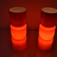 Paire de lampes postmoderniste habitat vintage