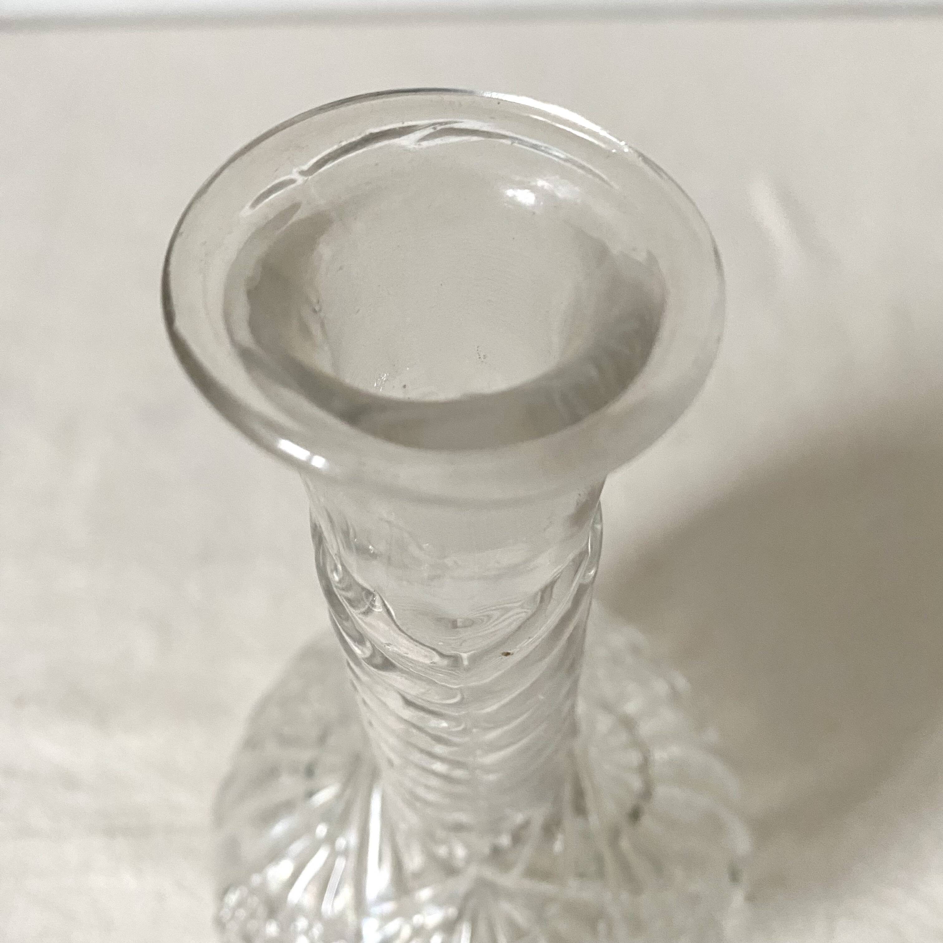 Old glass carafe