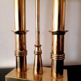 Hollywood Regency style hot water bottle lamp, circa 1960