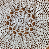 Napperon absolument superbe 23 cm crocheté à la main