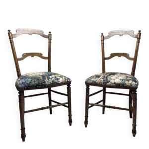 Paire de chaises xixe