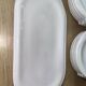 old fish plates ceramic earthenware Niderviller France