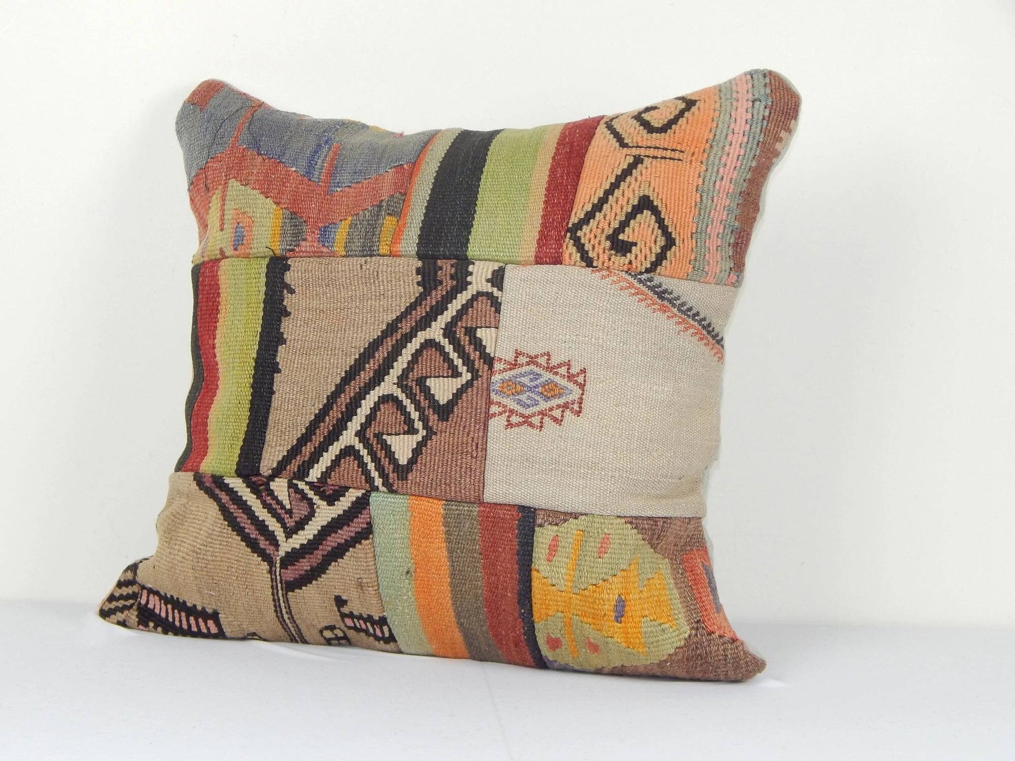 Vintage kilim cushion cover 51x51 cm