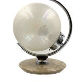 Murano glass spherical table lamp, Mazzega Italy 1970s