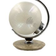 Murano glass spherical table lamp, Mazzega Italy 1970s