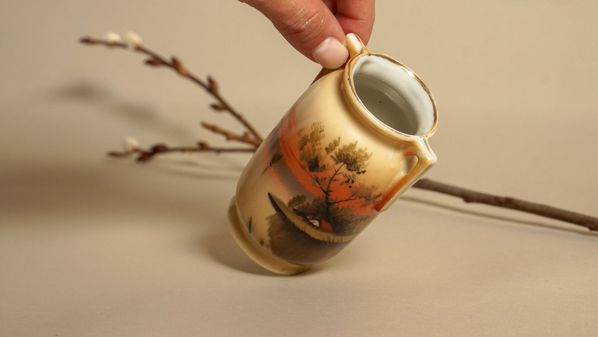 Vase Noritake japonais miniature vintage Selency