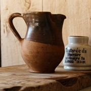 Former two-coloured terracotta pitcher, late 19th century