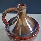 Iridescent ceramic carafe