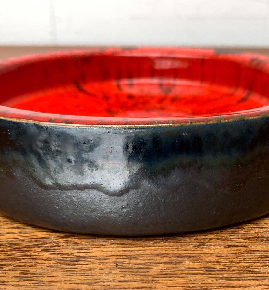Danish Bowl from Mid-Century Pottery Studio by Ernst Pottery, 1960s