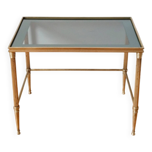 Table basse en verre