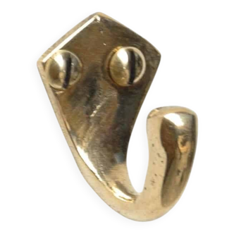 "Mini bronze hook coat rack"