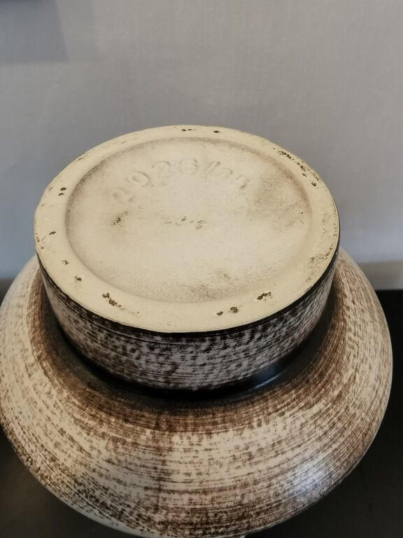 Vintage cone vase Ilkra geometric design