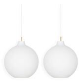 Lampes satellites vintage de Vilh. Wohlert pour Louis Poulsen, 1950s, Set de 2