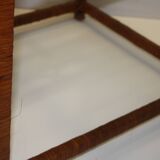 Vintage wicker side table