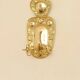 Baroque Style Mid-Century Brass Swedish Sconces