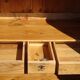 Large Louis Philippe wardrobe in solid walnut