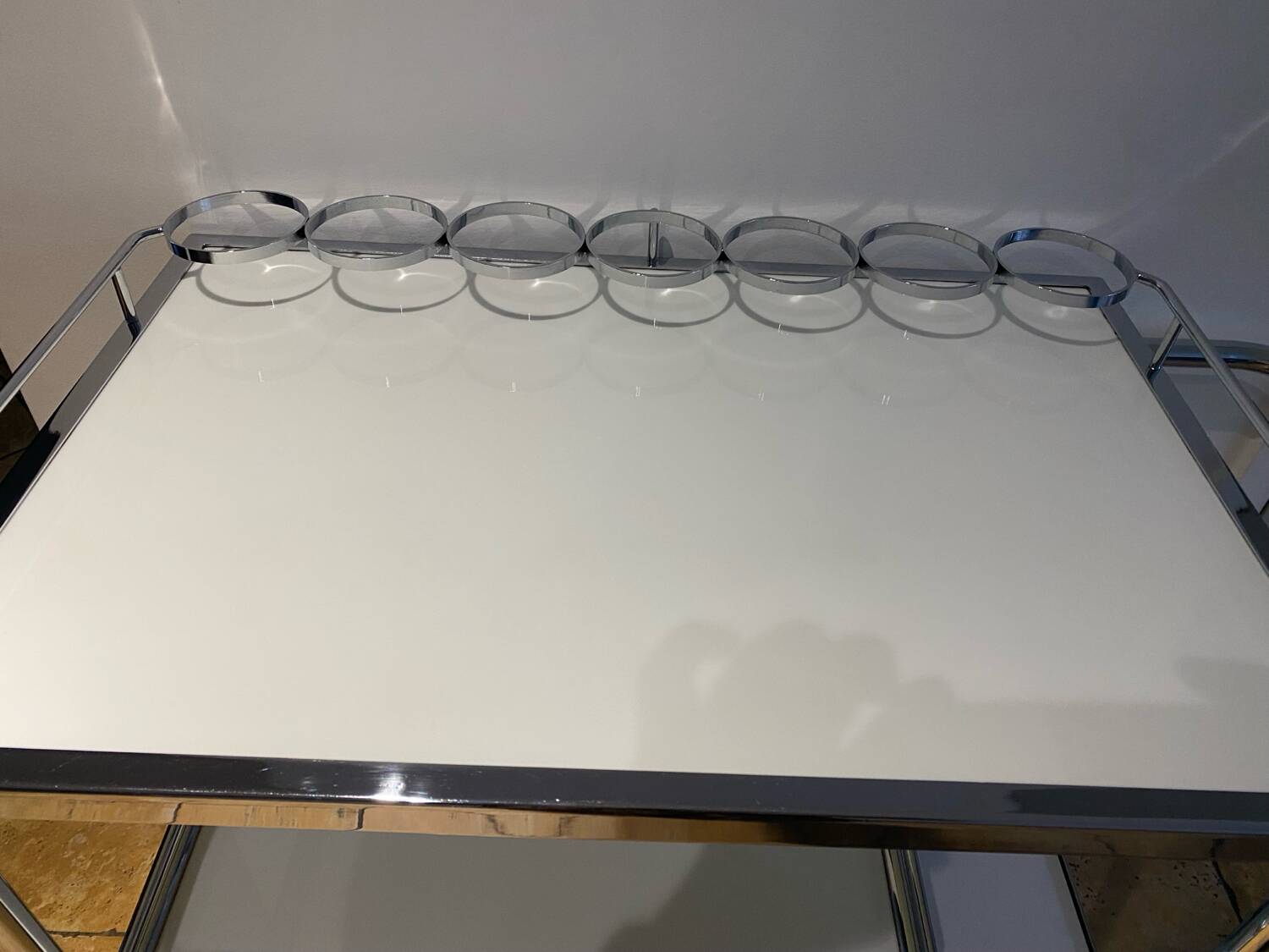 Vintage dessert trolley