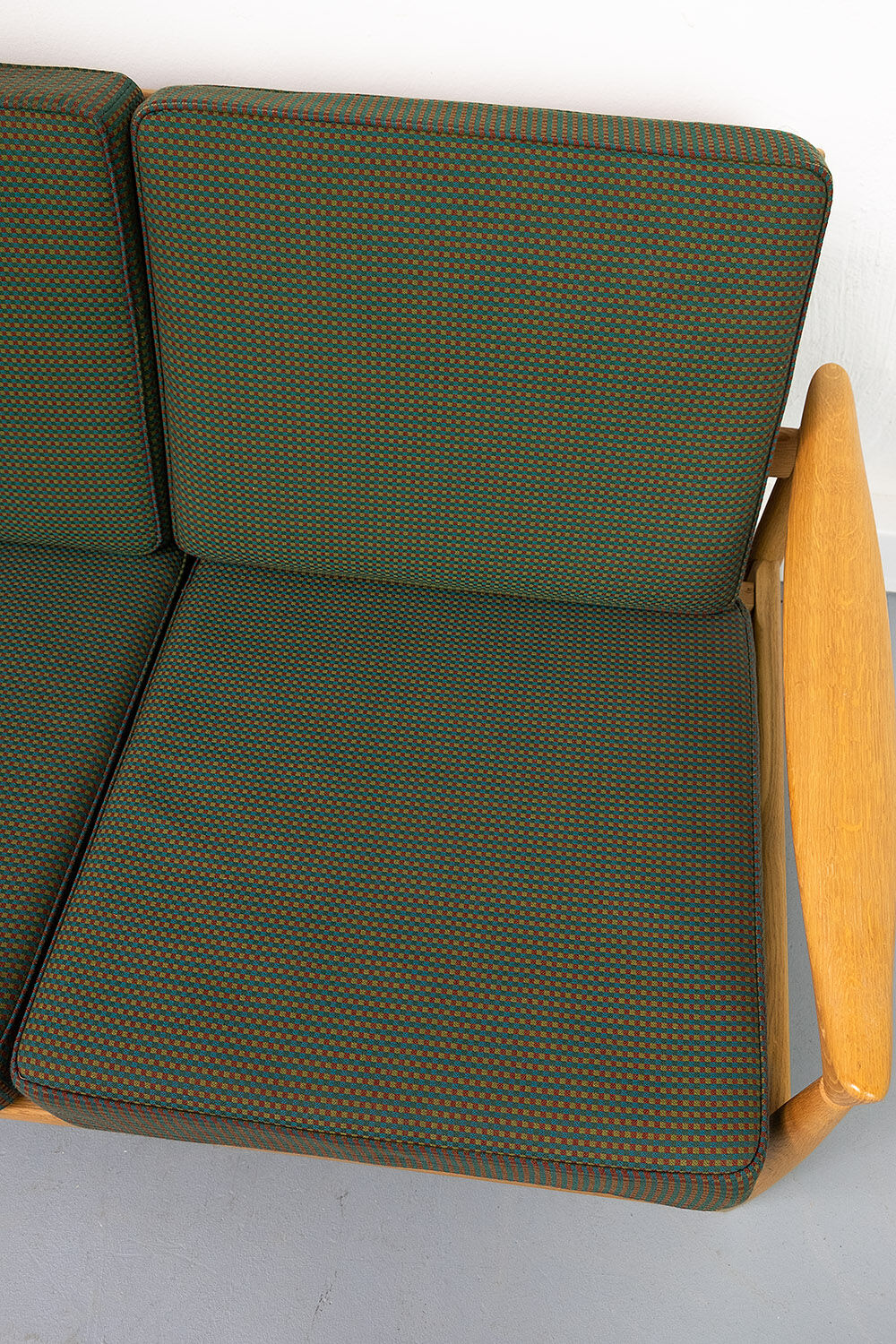 Vintage "Kolding" Sofa in Oak by Erik Wørtz for Ikea, 1960s