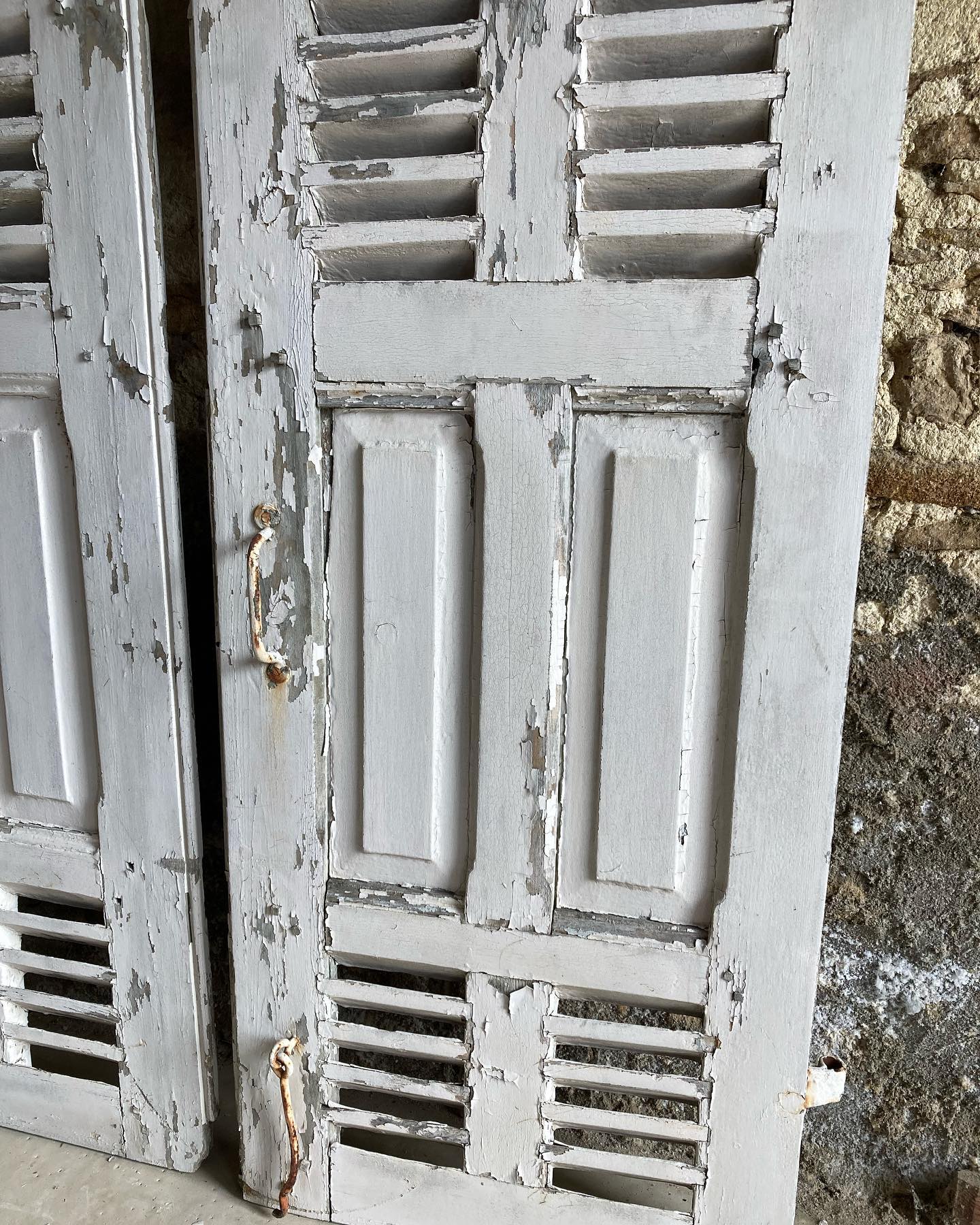 4 paires de volets persiennes