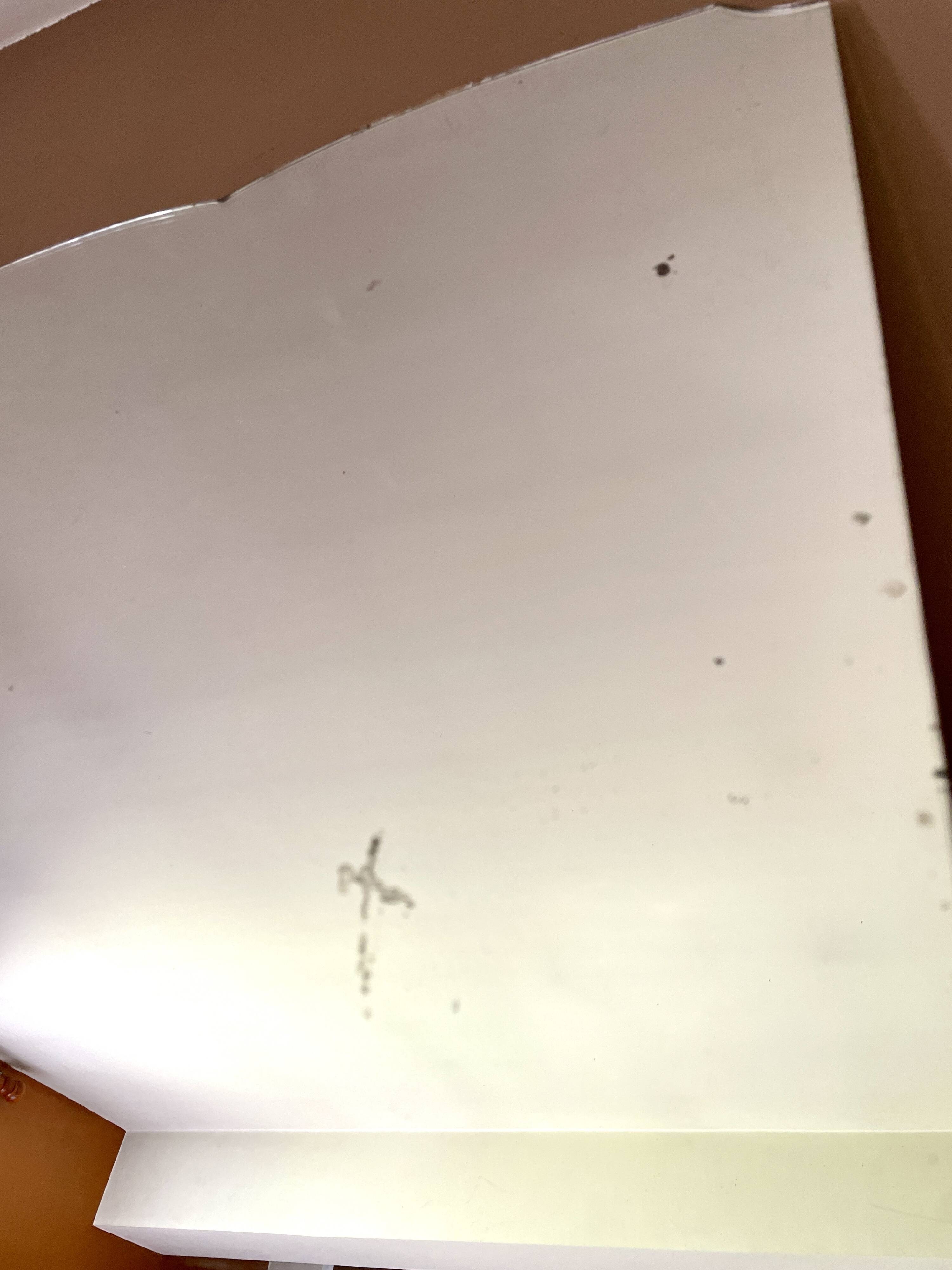 Large moustache mirror