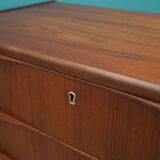 Teak chest of drawers, Danish design, 1970s, made in Denmark