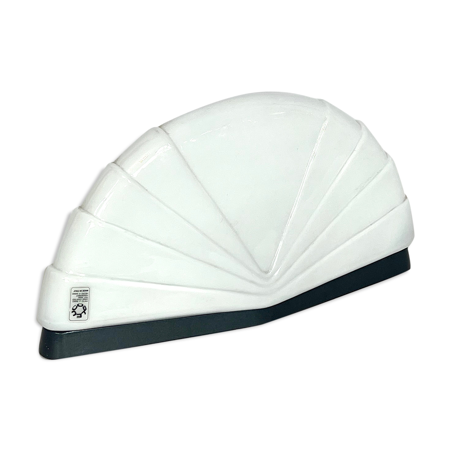 Glass table lamp model Flores by Paolo Nava for Leucos