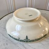salad bowl Terre de Fer Longchamp model "Simone" late nineteenth
