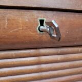 Art Deco period double curtain filing cabinet