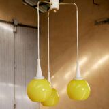 Hanging lamp cascade 3 vintage globes