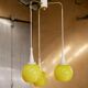 Hanging lamp cascade 3 vintage globes