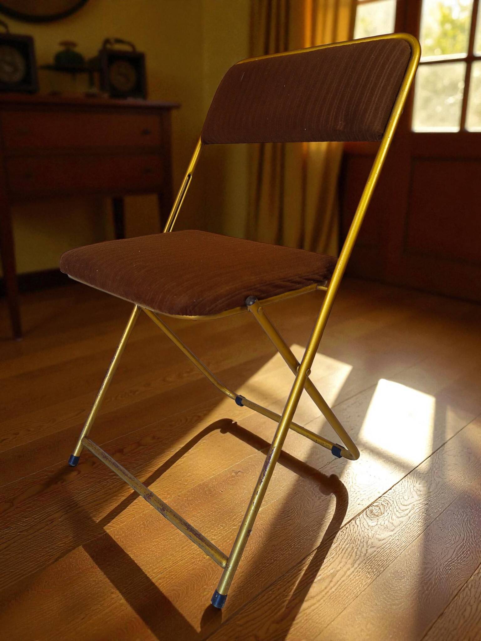Chaise vintage pliante Lafuma